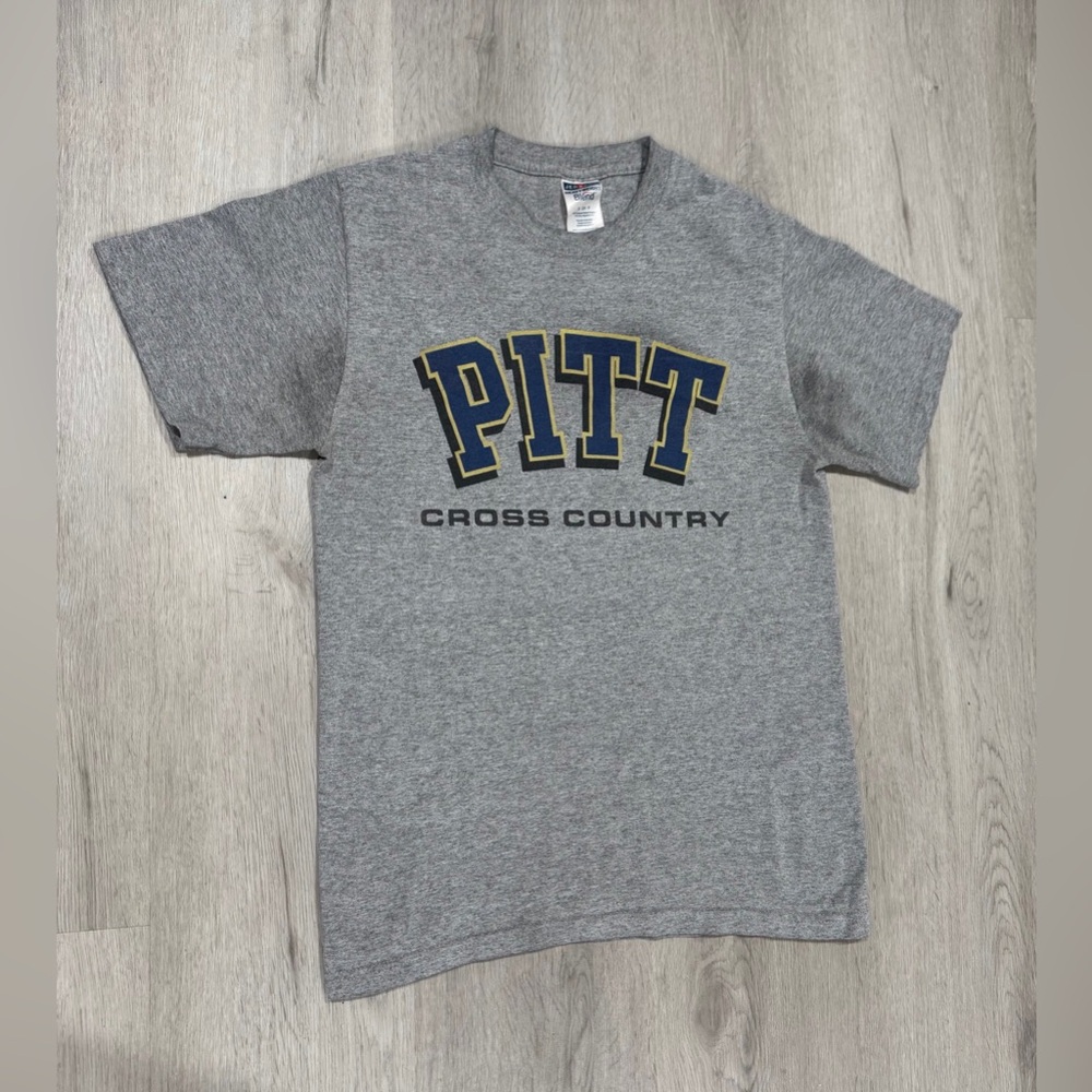 PITT CROSS COUNTRY T-Shirt S University of Pittsburgh Panthers XC Track Running